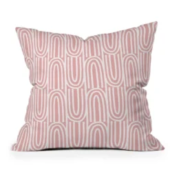 Mirimo Bows Outdoor Throw Pillow Pink/White - Deny Designs -Safavieh Store GUEST 485ffd36 093d 4962 b465 d0bf607f84db