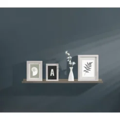 24" X 4" Border Shelf Driftwood - Dolle Shelving