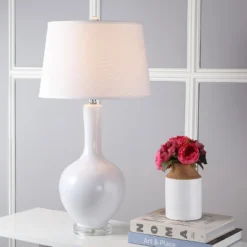 Blanche Gourd Lamp (Set Of 2) - Safavieh -Safavieh Store GUEST 49718e0b a1b8 4bf0 ad95 871a284dc825