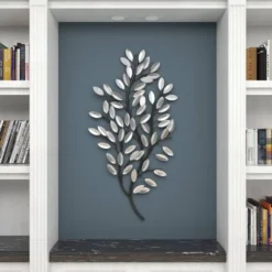 Metal Leaf Metallic Wall Decor With Stem - Olivia & May 34 Metal Leaf Metallic Wall Decor With Stem - Olivia & May -Safavieh Store GUEST 4d009264 cf76 4935 b0f0 ecfbcf60e467