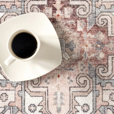 NuLOOM Lorrie Medallion Machine Washable Area Rug 7 NuLOOM Lorrie Medallion Machine Washable Area Rug - Image 5