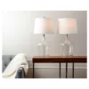 Set Of 2 Delmore Glass Table Lamp Clear - Abbyson Living 1 Set Of 2 Delmore Glass Table Lamp Clear - Abbyson Living -Safavieh Store GUEST 4f4b86f0 f8f7 4cd7 a800 dc959a8648fb