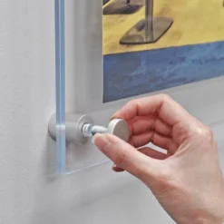 Azar Displays Floating Acrylic Wall Frame With Silver Stand Off Caps: 30" X 40" Graphic Size, Overall Frame Size: 34" X 44", 1-Pack 16 Azar Displays Floating Acrylic Wall Frame With Silver Stand Off Caps: 30" X 40" Graphic Size, Overall Frame Size: 34" X 44", 1-Pack -Safavieh Store GUEST 4f92e87b fcb0 42ff 9d46 7d92c7825946