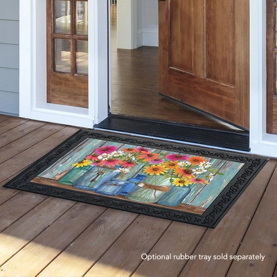 Farm Fresh Flowers Spring Doormat Indoor Outdoor 30" X 18" Briarwood Lane 4 Farm Fresh Flowers Spring Doormat Indoor Outdoor 30" X 18" Briarwood Lane - Image 2