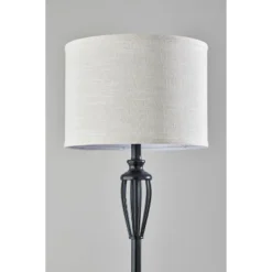 Joshua Floor Lamp Black - Adesso