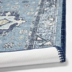 Vintage Persian Medallion Kitchen Rug Blue - Threshold™ -Safavieh Store GUEST 542826fe 714b 49ea bc14 c43a2adfca20