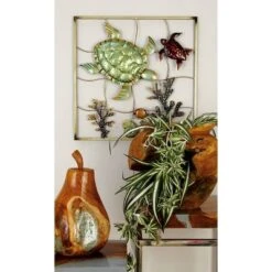 Set Of 2 Metal Turtle Wall Decors - Olivia & May 8 Set Of 2 Metal Turtle Wall Decors - Olivia & May -Safavieh Store GUEST 5561c228 45d4 4028 bd76 7fe385b8e929