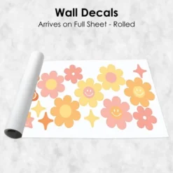 Big Dot Of Happiness Stay Groovy - Peel And Stick Boho Floral Home Decor Vinyl Wall Art Stickers - Wall Decals - Set Of 20 11 Big Dot Of Happiness Stay Groovy - Peel And Stick Boho Floral Home Decor Vinyl Wall Art Stickers - Wall Decals - Set Of 20 -Safavieh Store GUEST 5611ee00 ad45 4e8f 8366 4b491a78933a