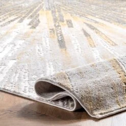 6'7"x9' Amaya Abstract Area Rug Gold - NuLOOM 13 6'7"x9' Amaya Abstract Area Rug Gold - NuLOOM -Safavieh Store GUEST 56171e20 a903 4817 8829 d9aba358b3e5
