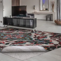 Nevlers Non-Slip Rug Pad 2'x10' - White -Safavieh Store GUEST 5724263e 7a74 4f68 81fb f0e9e960d14e 3