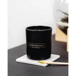 Benevolence LA Premium All Natural Soy Candles In Matte Black Glass Jar -Safavieh Store GUEST 5984554d 876d 4fcf b5f9 9bc1471fed2b