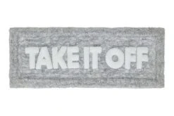 Kate Aurora Dorm Basics "Take It Off" Gray Typography Soft Tufted Oversized Bath Rug Runner - 2'x5' 8 Kate Aurora Dorm Basics "Take It Off" Gray Typography Soft Tufted Oversized Bath Rug Runner - 2'x5' -Safavieh Store GUEST 59d35623 7cd6 4abb 876d 0e3c4c20e236
