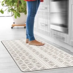 World Rug Gallery Boho Geometric Anti-Fatigue Standing Mat -Safavieh Store GUEST 5b35a839 2da9 4ee4 a977 0e94bf5fa944