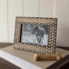 4x6 Inch Pawprints Picture Frame Wood, MDF & Glass By Foreside Home & Garden -Safavieh Store GUEST 5c65209a c31e 4874 b4bb 6969c11cc6ca