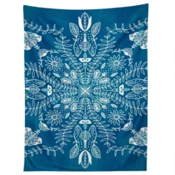 Sunshinecanteen Flores Cyan Tapestry - Society6 -Safavieh Store GUEST 5de1dfda 8ce5 463a b0a2 06fba2e4c18a