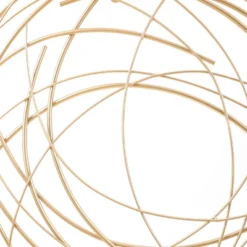 LuxenHome Gold Metal Abstract Swirl Round Wall Decor -Safavieh Store GUEST 5f338779 6430 4a53 a239 90998b1f78b7