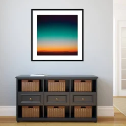 33" X 33" Sunrise Flying By Caroline Mint Framed Wall Art Print Black - Amanti Art -Safavieh Store GUEST 60700fdd 3f1a 403c 8050 ecade71e6d08