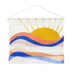 SunshineCanteen Sunrise Surf Fiber Wall Art - Society6 -Safavieh Store GUEST 63d07c3f 7561 4afe 9e2d 7061c01565e0
