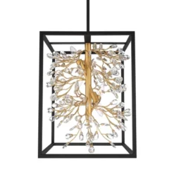 Possini Euro Design Carrine Black Gold Pendant Chandelier 15 1/4" Wide Modern Clear Crystal 4-Light Fixture For Dining Room House Foyer Kitchen Island 11 Possini Euro Design Carrine Black Gold Pendant Chandelier 15 1/4" Wide Modern Clear Crystal 4-Light Fixture For Dining Room House Foyer Kitchen Island -Safavieh Store GUEST 642592dc 8343 4a44 952d e018f0ce8a48