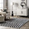 Dominique Abstract Checkered Fringe Area Rug -Safavieh Store GUEST 6656957f 9844 44ba a998 0b75df8ec5a9