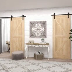 Farmhouse Wood Wall Decor Gray - Olivia & May -Safavieh Store GUEST 66d295d0 995f 4773 af82 c5c0c877107c