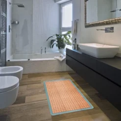 World Rug Gallery Natural Border Anti-Fatigue Standing Mat -Safavieh Store GUEST 6719b420 03a5 4e59 a0ae e944a8eb35a3