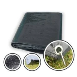 Waterproof PE Tarp Floor Mat For Screen House Gazebo - Alvantor -Safavieh Store GUEST 69045d53 23bc 4fe7 9afe 6b921d9ff2a1
