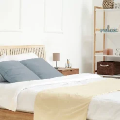 11.81" Traditional Petite Metal Stick Bedside Table Desk Lamp In Chrome With Fabric Shade Gray - Creekwood Home -Safavieh Store GUEST 6a2da3be f192 4bbb b99c f9685d001260