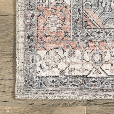 NuLOOM Lorrie Medallion Machine Washable Area Rug 6 NuLOOM Lorrie Medallion Machine Washable Area Rug - Image 4
