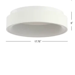 17.75" Ring Flush Mount Ceiling Light (Includes Energy Efficient Light Bulb) - JONATHAN Y 11 17.75" Ring Flush Mount Ceiling Light (Includes Energy Efficient Light Bulb) - JONATHAN Y -Safavieh Store GUEST 6aa0844c 666e 4de1 959b 864f00e09ad1