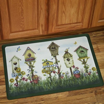 GoodGram Birdhouse Home Sweet Home Memory Foam Anti-Fatigue Kitchen Floor Mat - 18 In. W X 30 In. L 3 GoodGram Birdhouse Home Sweet Home Memory Foam Anti-Fatigue Kitchen Floor Mat - 18 In. W X 30 In. L