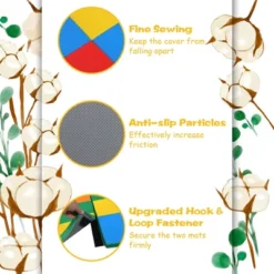 Costway 58'' Toddler Foam Play Mat Baby Folding Activity Floor Mat Home School Daycare 19 Costway 58'' Toddler Foam Play Mat Baby Folding Activity Floor Mat Home School Daycare -Safavieh Store GUEST 6eb1dfd6 fe47 4789 b7a4 44953932ef6c