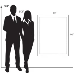 Azar Displays Floating Acrylic Wall Frame With Silver Stand Off Caps: 30" X 40" Graphic Size, Overall Frame Size: 34" X 44", 1-Pack 19 Azar Displays Floating Acrylic Wall Frame With Silver Stand Off Caps: 30" X 40" Graphic Size, Overall Frame Size: 34" X 44", 1-Pack -Safavieh Store GUEST 6f25bce0 e3c5 40e8 9ab8 fe8417124675