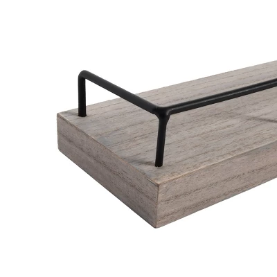 2pc Shelf Gray/Black - New View 6 2pc Shelf Gray/Black - New View - Image 4