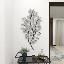Metal Leaf Metallic Wall Decor With Stem - Olivia & May 37 Metal Leaf Metallic Wall Decor With Stem - Olivia & May -Safavieh Store GUEST 70603500 92f2 482b 85a8 f5d09903c2f4