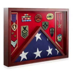 Reminded Military Shadow Box Display Case For Medals & Burial Flag - Solid Wood Cabinet With Velvet Insert 18 Reminded Military Shadow Box Display Case For Medals & Burial Flag - Solid Wood Cabinet With Velvet Insert -Safavieh Store GUEST 756767a7 6df4 4cd1 81ca bbc8df901479