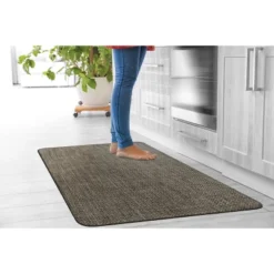 World Rug Gallery Textured Beige Anti-fatigue Mat -Safavieh Store GUEST 75a42f3c be73 465d 9655 90fcc7a71f07