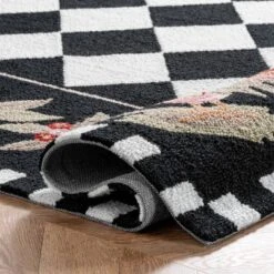 Angla Rooster Kitchen Area Rug Black - NuLOOM -Safavieh Store GUEST 75c2ee72 4de1 4d8f a64d 8728cd05ba26