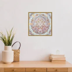 16" X 16" Tapestry Dream I By Molly Kearns Framed Canvas Wall Art - Amanti Art -Safavieh Store GUEST 77d3840b 6f44 40a5 a362 b0182e975d78