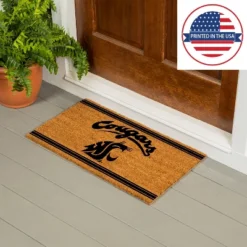 Evergreen Washington State University Logo Turf Mat, Brown- 28 X 16 Inches Indoor Outdoor Doormat 12 Evergreen Washington State University Logo Turf Mat, Brown- 28 X 16 Inches Indoor Outdoor Doormat -Safavieh Store GUEST 78d6236e 5d7f 401e b4b8 a89872852351