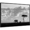 33" X 22" Elephant Silhouettes At Maasai Mara By 1x Framed Canvas Wall Art Black - Amanti Art -Safavieh Store GUEST 798eaa66 ccda 4845 9d2a d94b07800104