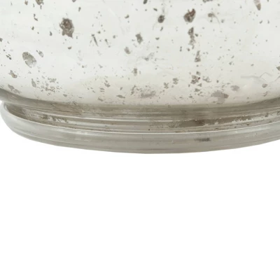 Saxony Metallic Glass Table Lamp (Includes LED Light Bulb) Silver - 510 Design 5 Saxony Metallic Glass Table Lamp (Includes LED Light Bulb) Silver - 510 Design - Image 3