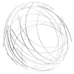 LuxenHome Silver Metal Abstract Swirl Round Wall Art Decor -Safavieh Store GUEST 7a301219 7bad 44be bb64 db9ce40aae13