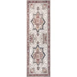NuLOOM Miley Machine Washable Traditional Medallion Area Rug 24 NuLOOM Miley Machine Washable Traditional Medallion Area Rug -Safavieh Store GUEST 7a4c0dba 32fb 4b48 8f2d fd61b2bced5a