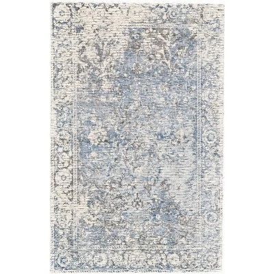 Reagan Transitional Bordered Area Rug 3 Reagan Transitional Bordered Area Rug