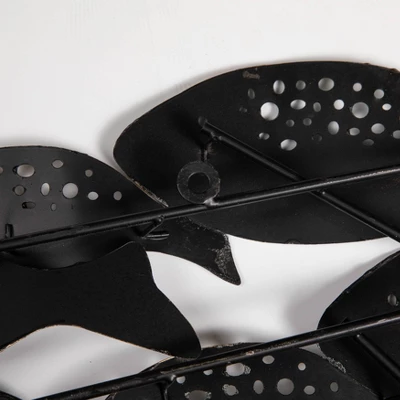 35.75" X 14.75" School Of Fish Metal Wall Art Sculpture Blue/Green/Silver - Danya B. 8 35.75" X 14.75" School Of Fish Metal Wall Art Sculpture Blue/Green/Silver - Danya B. - Image 6