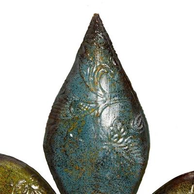 Set Of 3 Metal Fleur De Lis Relief Wall Decors - Olivia & May 8 Set Of 3 Metal Fleur De Lis Relief Wall Decors - Olivia & May - Image 6