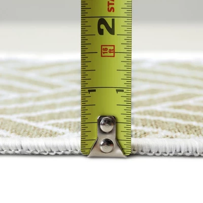 Sussexhome Tetra Collection Cotton Heavy Duty Low Pile Area Rug , 2' X 3' 6 Sussexhome Tetra Collection Cotton Heavy Duty Low Pile Area Rug , 2' X 3' - Image 4