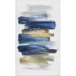 Nourison Washables Abstract Brushstroke Indoor Non-Skid Area Rug -Safavieh Store GUEST 7ff5c9d4 fdc1 48be b95e e234ea5b953d