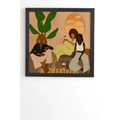 Nawaalillustrations Home Framed Wall Art Black - Deny Designs 13 Nawaalillustrations Home Framed Wall Art Black - Deny Designs -Safavieh Store GUEST 8507cf31 606d 4380 9c1f 65918ff33254